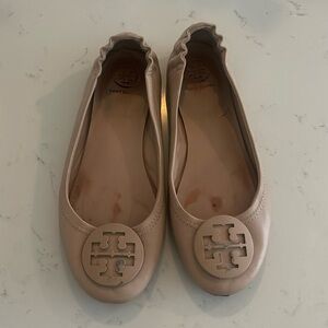 Tory Burch Nude Ballet Flats 6.5